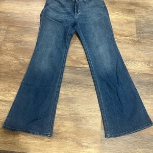 Old Navy Dark Blue WOW Flare Jeans